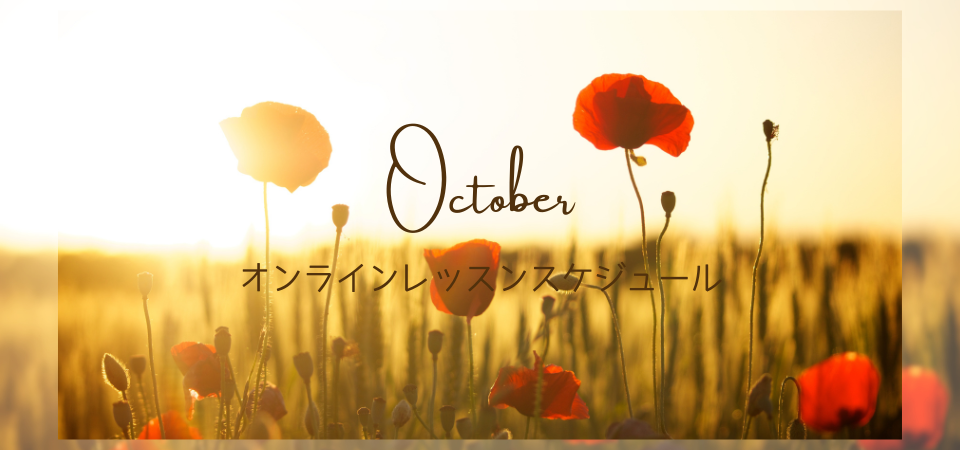2月オンラインレッスンスケジュール